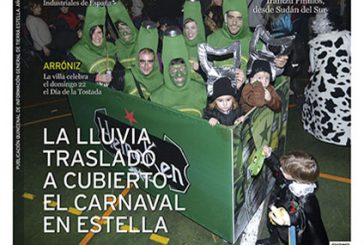 CALLE MAYOR 554 - LA LLUVIA TRASLADÓ A CUBIERTO EL CARNAVAL EN ESTELLA