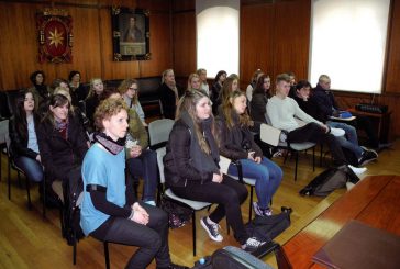 Alumnos de Estella participan en un intercambio con jóvenes daneses