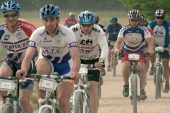Casi 700 participantes en la BTT Travesía del Ega