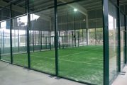 En marcha las nuevas pistas de pádel del Polideportivo Ardantze