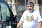 La radioafición recorre el pasado  románico de Estella