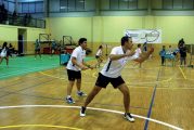 El Bádminton Estella gana dos de los tres encuentros de la liga en As Neves