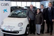 José Antonio Ocio ha sido el afortunado en el sorteo de un coche que realizó La Caixa
