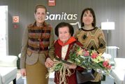 Ángeles Miquélez García cumplió 104 años en la residencia La Luz de Estella