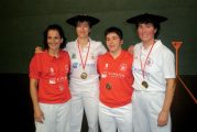 Muneta y Larrión se hacen con el Campeonato Navarro de Paleta Goma