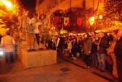 El grupo de teatro de Bargota, Garañango, actuó en la recreación del Auto de Fe de Logroño
