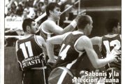 CALLE MAYOR 76 - SABONIS Y LA SELECCIÓN LITUANA ESTUVIERON EN ESTELLA