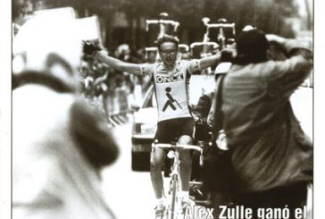 CALLE MAYOR 95 - ALEX ZULLE GANÓ EL GRAN PREMIO NAVARRA DE CICLISMO