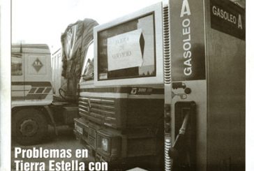 CALLE MAYOR 115 - PROBLEMAS EN TIERRA ESTELLA CON LA HUELGA DEL TRANSPORTE