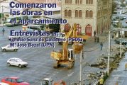 CALLE MAYOR 159 - COMENZARON LAS OBRAS EN EL APARCAMIENTO
