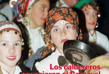 CALLE MAYOR 161 - LOS CALDEREROS ANUNCIARON EL CARNAVAL