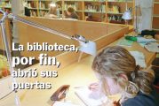 CALLE MAYOR 199 - LA BIBLIOTECA, POR FIN, ABRIÓ SUS PUERTAS