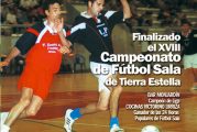 CALLE MAYOR 216 - FINALIZADO EL XVIII CAMPEONATO DE FÚTBOL SALA DE TIERRA ESTELLA