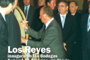 CALLE MAYOR 233 - LOS REYES INAUGURARON LAS BODEGAS SEÑORÍO DE ARÍNZANO, EN ABERIN