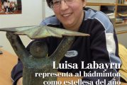 CALLE MAYOR 301 - LUISA LABAYRU REPRESENTA AL BÁDMINTON COMO ESTELLESA DEL AÑO