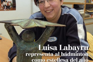 CALLE MAYOR 301 - LUISA LABAYRU REPRESENTA AL BÁDMINTON COMO ESTELLESA DEL AÑO