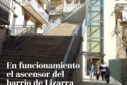 CALLE MAYOR 306 - EN FUNCIONAMIENTO EL ASCENSOR DEL BARRIO DE LIZARRA
