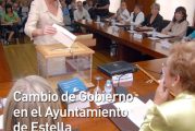 CALLE MAYOR 363 - CAMBIO DE GOBIERNO EN EL AYUNTAMIENTO DE ESTELLA