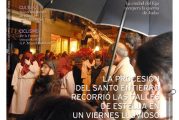 CALLE MAYOR 408 - LA PROCESIÓN DEL SANTO ENTIERRO RECORRIÓ LAS CALLES DE ESTELLA EN UN VIERNES LLUVIOSO