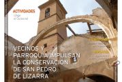 CALLE MAYOR 454 - VECINOS Y PARROQUIA IMPULSAN LA CONSERVACIÓN DE SAN PEDRO DE LIZARRA