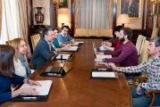 Reunión con Gobierno de Navarra sobre las necesidades de la residencia Santo Domingo