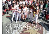 CALLE MAYOR 586 - LAS FIESTAS DEL PUY LLENARON LAS PLAZAS DE ESTELLA