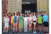 CALLE MAYOR 588 - PREPARATIVOS FESTIVOS - ELEGIDA LA CORPORACIÓN INFANTIL DE ESTELLA