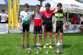 Ízcue, Oteiza y Ayúcar, pódiums en el Open de Euskadi de BTT