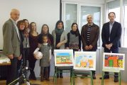 Saray Quintanilla, ganadora del Certamen de Pintura Rural para niños de 6 a 10 años