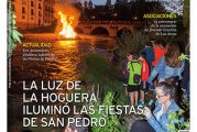 CALLE MAYOR 613 - LA LUZ DE LA HOGUERA ILUMINÓ LAS FIESTAS DE SAN PEDRO