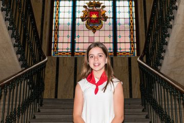 Ayuntamiento txiki - Eva Armendáriz Andueza  - Alcaldesa infantil