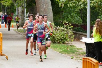 Estella acogió el último duatlón de los Juegos Deportivos de Navarra