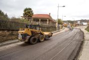 Asfaltado de la carretera de acceso al hospital comarcal