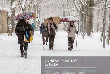 CALLE MAYOR 630 - LA NIEVE 'PARALIZÓ' ESTELLA