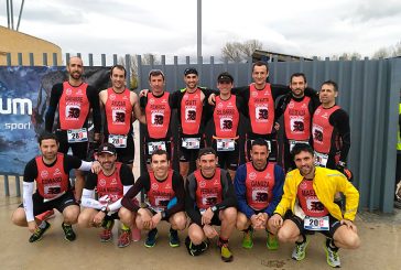 El Tri Ur Gazia, tercero en el duatlón por equipos del Valle de Egüés