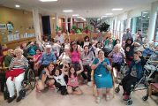 Campamento inter generacional en la residencia de Eulate