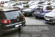 CALLE MAYOR 646 - APROBADA LA NUEVA ORDENANZA DE ESTACIONAMIENTO QUE ELIMINA LA ZONA AZUL EN ESTELLA