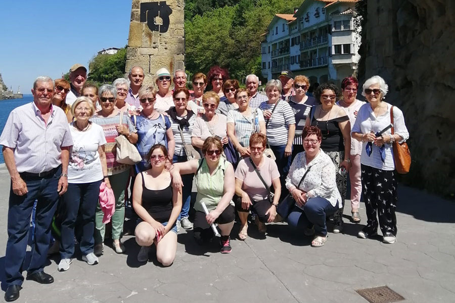 Excursión a Pasajes de la Asociación de Mujeres Mendisaura