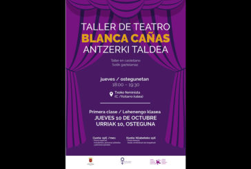 El Taller de teatro Blanca Cañas vuelve en octubre