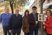 Estella coloca 35 señales con pictogramas  en 17 semáforos para menores con autismo