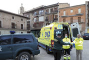 Voluntarios de DYA de Los Arcos recogen protectores faciales