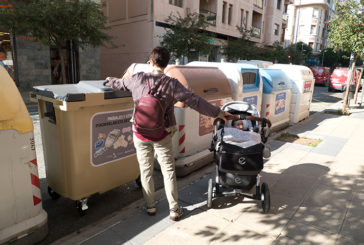 Colocados los 110 nuevos contenedores de color gris en Estella, Villatuerta y Ayegui