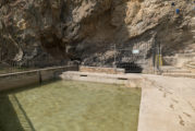 Eliminados sedimentos de la poza del Agua Salada que impedían el paso del agua