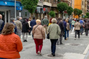 Manifestación en Estella en defensa de un centro de salud y una atención primaria de calidad