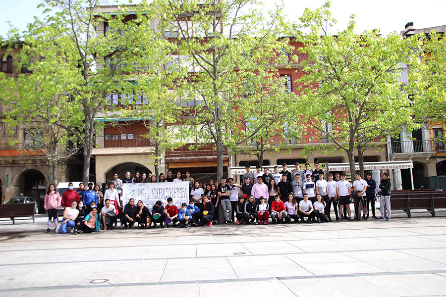 El IES Tierra Estella celebró el Día de la Actividad Física en la Calle