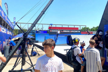 El rider Noah López, cuarto en el Campeonato de Euskadi, participó en el Madrid Urban Sports
