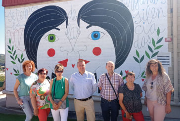 ‘inCOMPLETAS’, el mural de Ayegui que representa a todas las mujeres