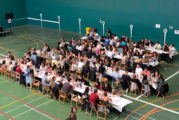 Encuentro, música y buen ambiente en la comida de la juventud