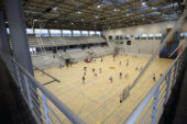 Finalizan las obras en la pista del polideportivo Tierra Estella-Lizarrerria