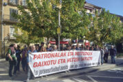 Concentración sindical por el accidente laboral en Agralco